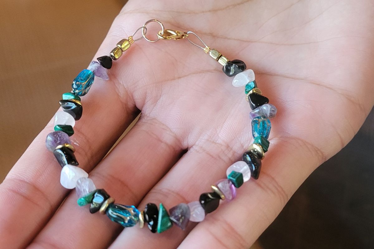 Gemstone Bead Bracelet