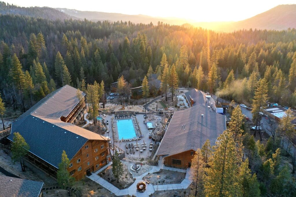 Rush Creek Lodge Aerial (Kim Carroll)