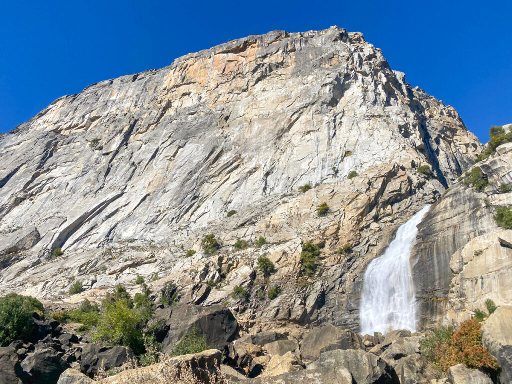 Wapama Falls in Yosemite National Park.